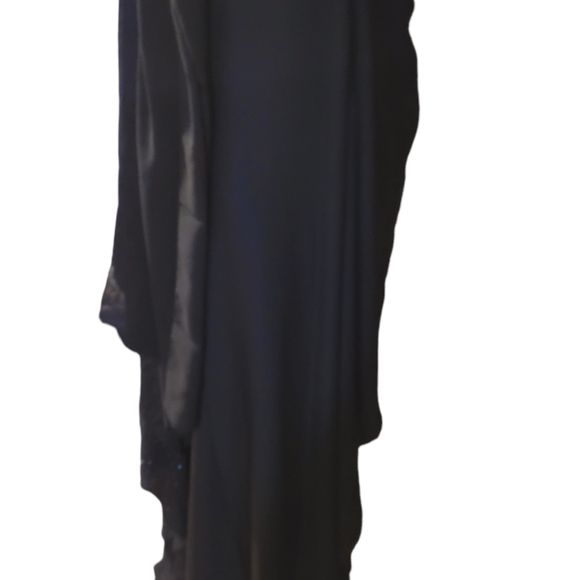 Beautiful glittery bling kaftan with chiffon scarf - Picture 5 of 9